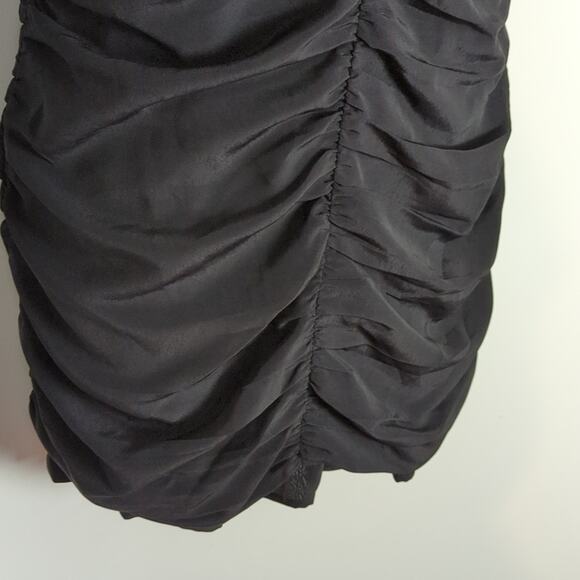 Aqua NWT Shirred Bodycon Mini Dress - Picture 3 of 10